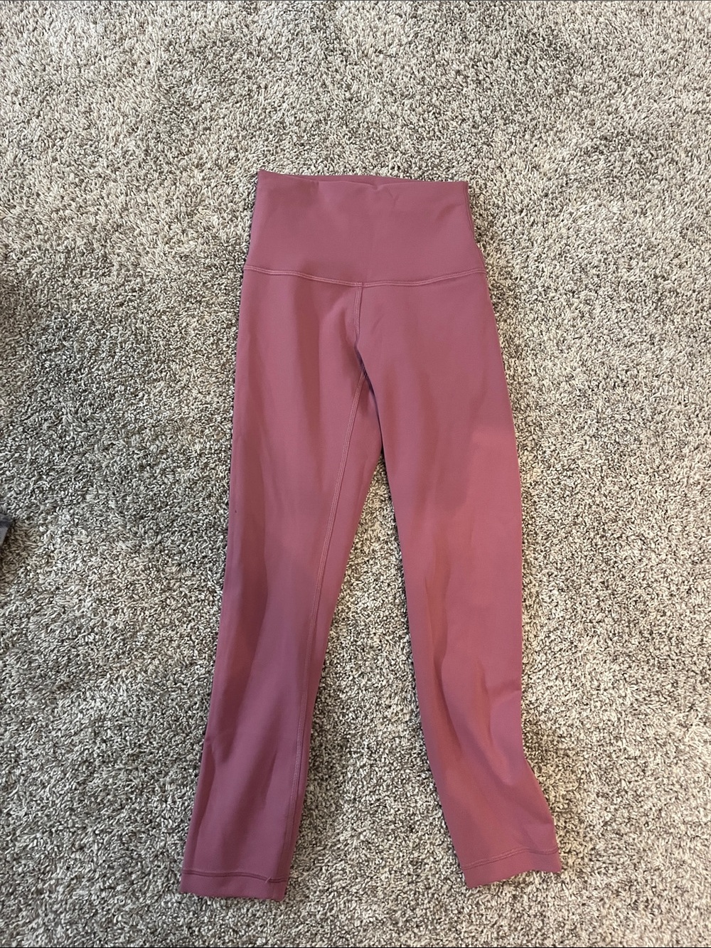 lululemon athletica Girls' High-Rise Leggings in Dusty Rose